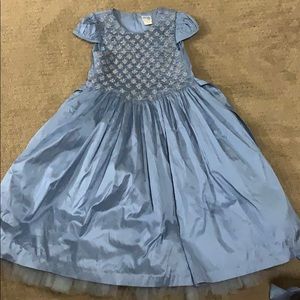 Silk girls dress